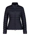 Moncler Women Verrerie Short Down Jacket In Blue