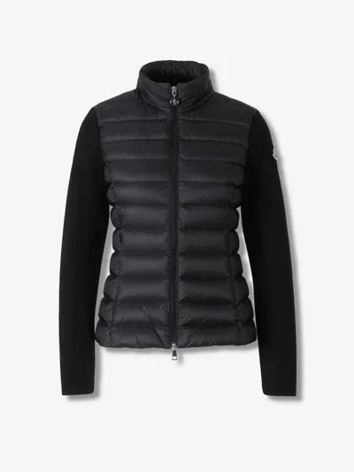 MONCLER MONCLER QUILTED ZIP-UP CARDIGAN