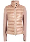 Moncler Padded Zip-fastening Jacket In Pink