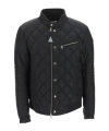 Moncler Man Down Jacket Black Size 5 Polyamide In Black