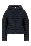 Moncler Midnight Blue Nylon Ice Down Jacket In Blue
