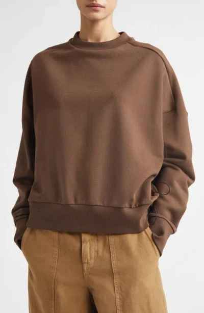 Moncler Raglan Sleeve Sweatshirt In Neutral