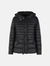 Moncler 'raies' Black Polyamide Down Jacket In Black
