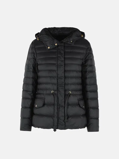 Moncler 'raies' Black Polyamide Down Jacket