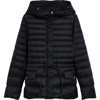 Moncler Raies Quilted Down Puffer Jacket In Black