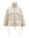 Moncler Raimi Puffer Jacket In Color Carne Y Neutral