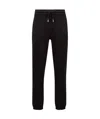 Moncler Raised Seam-detail Track Trousers In Black