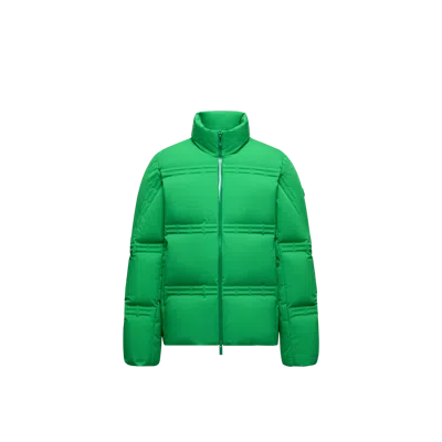 Moncler X Asap Rocky Rally Short Down Jacket In Green