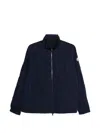Moncler Waterproof Jacket In Blue