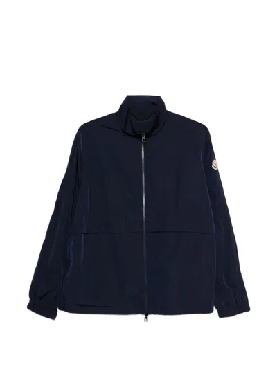 MONCLER "RASTABAN" WASHED NYLON JACKET,L1.091.1A001.13.5995F 77B NAVY