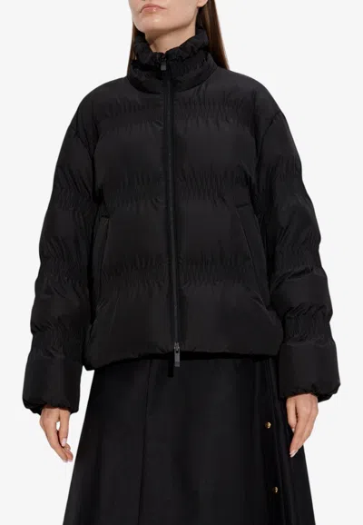 Moncler Ravignan Down Jacket In Black