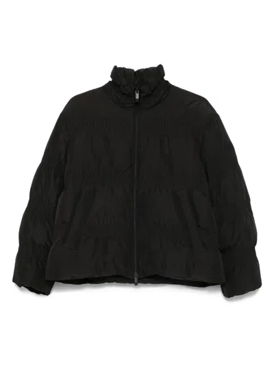 Moncler Ravignan Quilted Puffer Jacket In Black