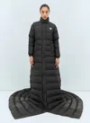 Moncler Re-icons Verone Long Down Coa In Black
