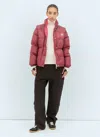 Moncler Re-icons Verone Reversible Short Down Jacket In Red