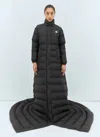Moncler Re-icons Verone Long Down Coa In Black