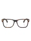 Moncler Rectangle-frame Glasses In Multi