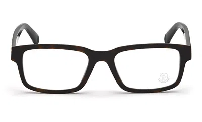 Moncler Rectangular Frame Glasses In 003