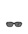 Moncler Suntrap Rectangular Frame Sunglasses