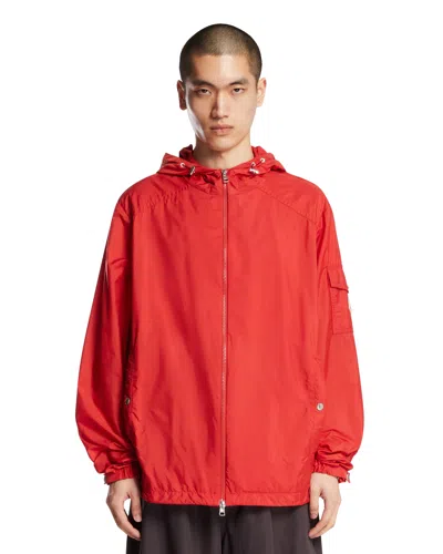 MONCLER RED ETIACHE WATERPROOF JACKET