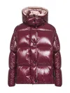 Moncler Maire Puffer Jacket With Hood In Red