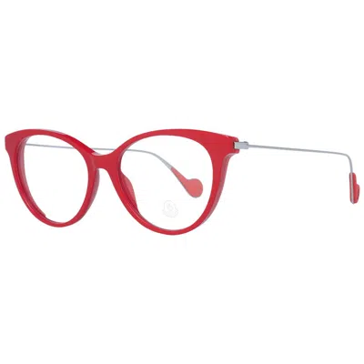 Moncler Mo-1047131 Butterfly Frame Eyeglasses In Red