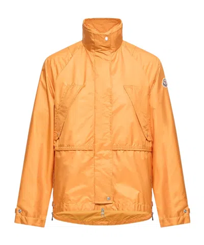 Moncler Reghena Mid-length Parka In Orange