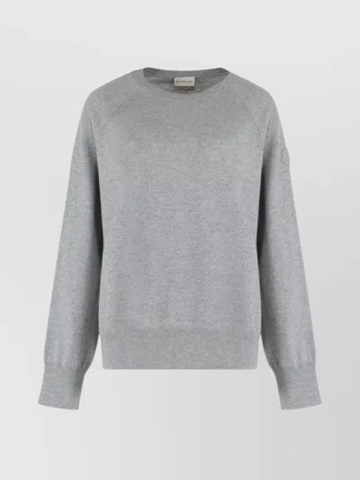 MONCLER RELAXED FIT CASHMERE SWEATER