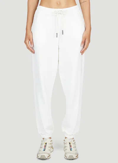 Moncler Relaxed Track Trousers In White