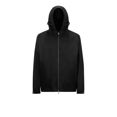 MONCLER REMORAY HOODED WINDBREAKER, MEN, BLACK, SIZE: 6
