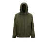 Moncler Lightweight Hooded Windbreaker With Adjustable Cuffs In Green
