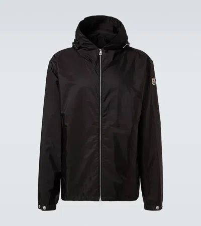 Moncler Remoray Hooded Nylon Jacket In Black