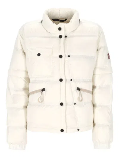 Moncler Removable-sleeves Puffer Jacket In Neutral