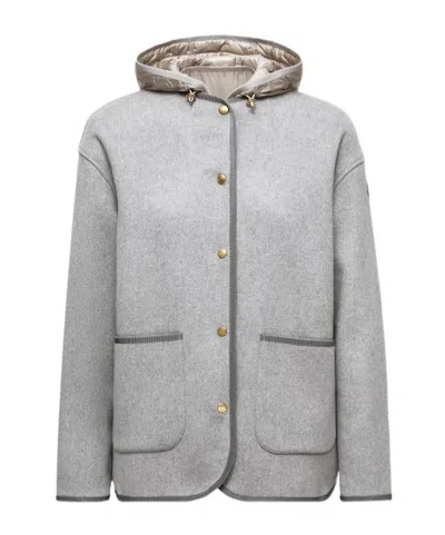Moncler Reposse 3-in-1 Down Jacket In Gray
