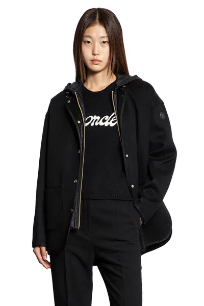 Moncler Reposse Short Jacket In Black