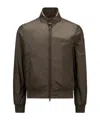 Moncler Reppe Rain Jacket, Men, Green, Size: 5 In Green