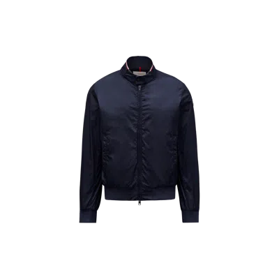MONCLER REPPE RAIN JACKET BLUE