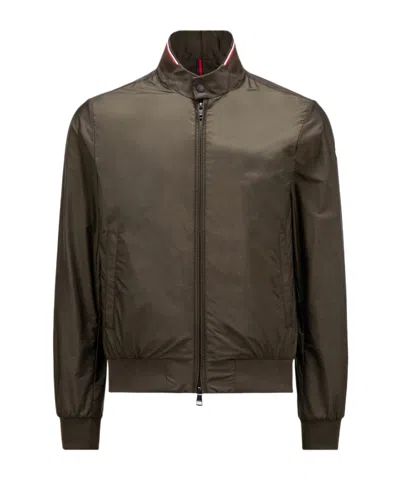 Moncler Reppe Rain Jacket In Brown
