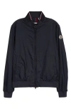 Moncler Reppe Rain Jacket, Men, Blue, Size: 6 In Greyish Navy