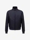 Moncler Reppe Rain Jacket, Men, Blue, Size: 6 In Navy Blue