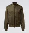 Moncler Reppe Rain Jacket, Men, Green, Size: 5 In Green