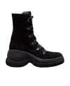 Moncler Resile Trek Lace-up Boots In Black