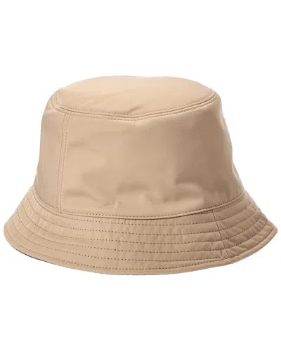 Moncler Reversible Bucket Hat In Neutral