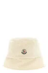 Moncler Reversible Bucket Hat In Sand