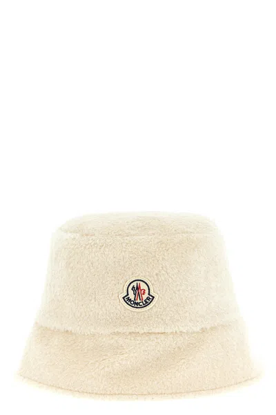Moncler Reversible Bucket Hat In Sand