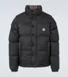 Moncler Verone Reversible Down Jacket In Multi