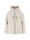 Moncler Reversible Down Jacket "yushan" In Neutral