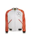 Moncler X Mercedes-benz By Nigo Satet Reversible Satin Bomber