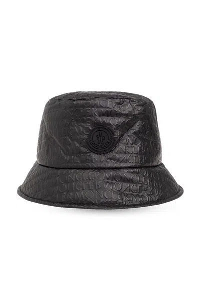 Moncler Reversible Padded Bucket Hat In Black