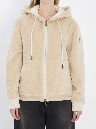 MONCLER REVERSIBLE PADDED SWEATSHIRT