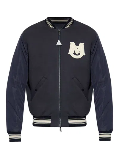 Moncler Reversible 'vennes' Jacket In Blue